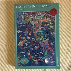New in shrink wrap- Italy Wine Puzzle 1000-Piece Jigsaw - Green Box
